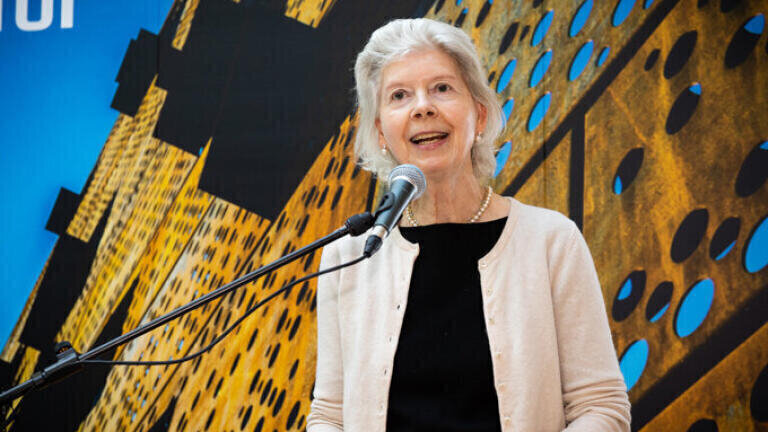 Ane Uggla, chair of the Moller Foundation. Photo Credit: Tonny Foghmar/AUH.